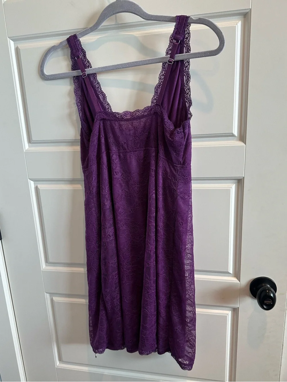 SOMA Lace Lined Chemise Lingerie Nightgown Dress